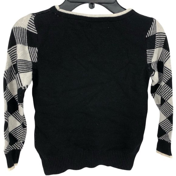 Charter Club Buffalo Check Heart Sweater NWT Girls Sz 4T - Picture 5 of 10